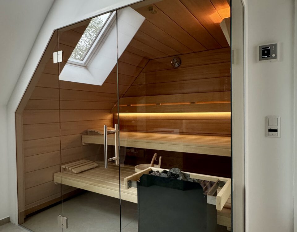 Sauna von außen