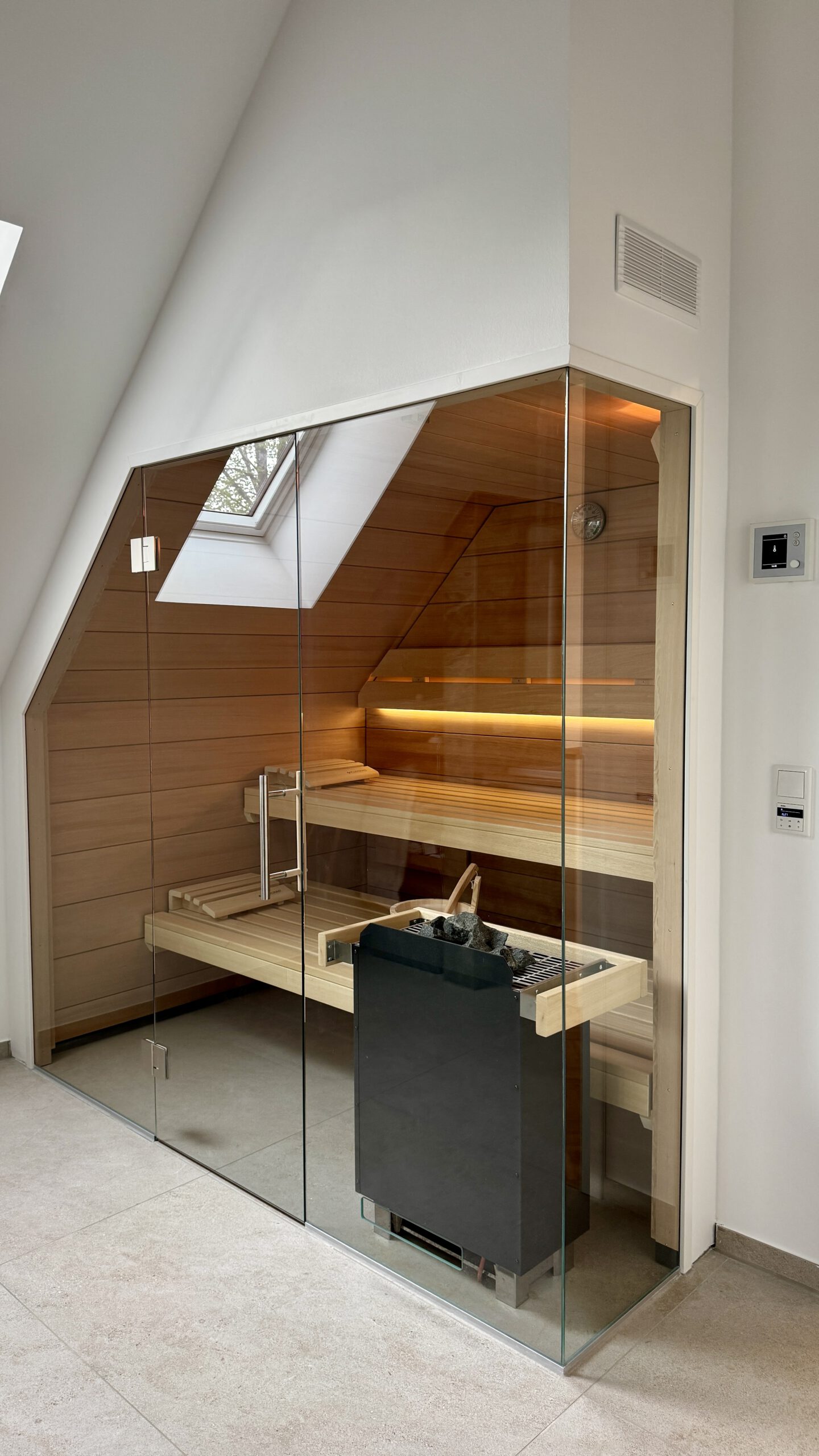 Sauna von außen