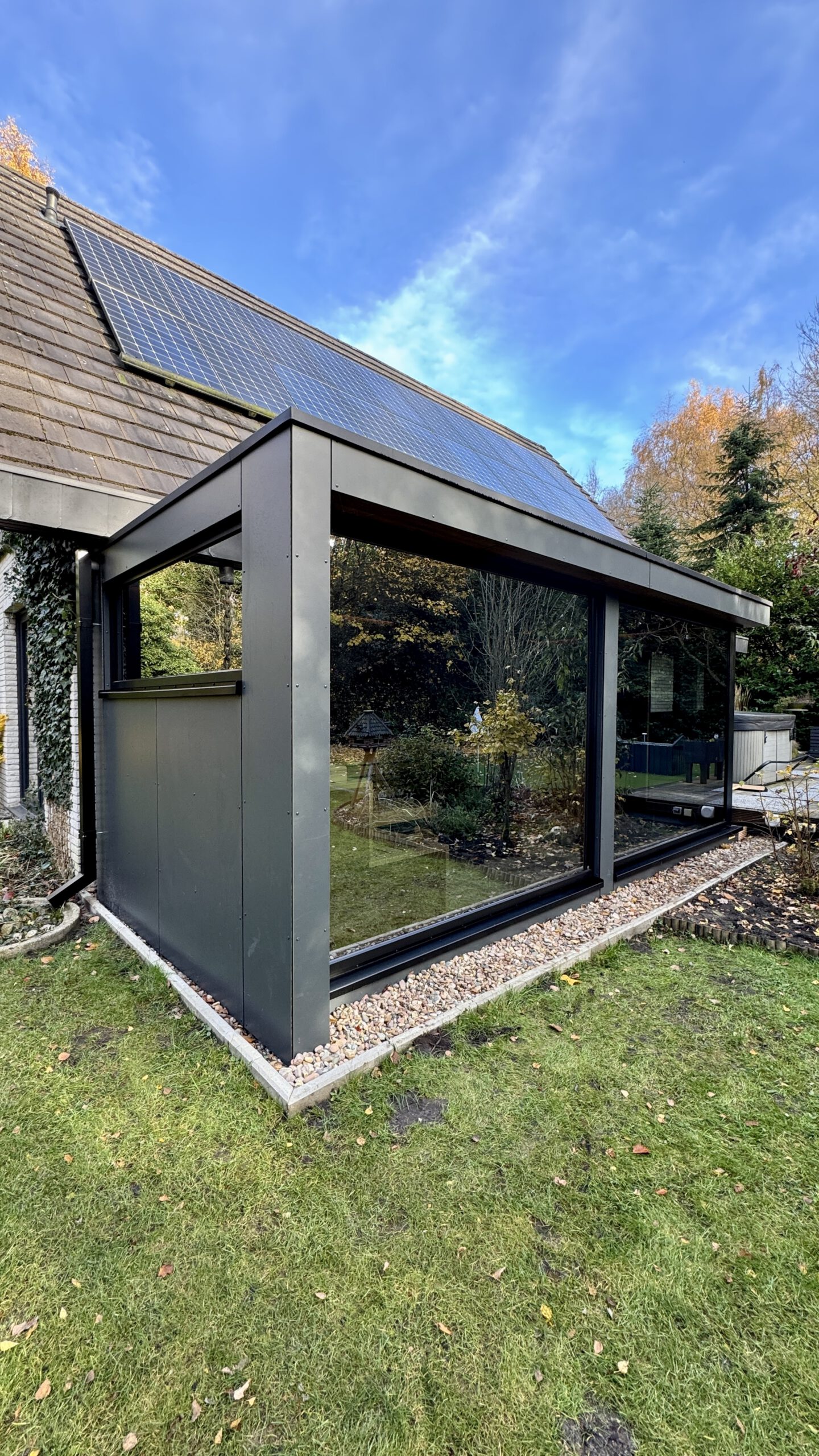 Gartensauna mit Spionsglas